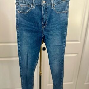 Topshop jamie Classic Blue Denim skinny Jeans